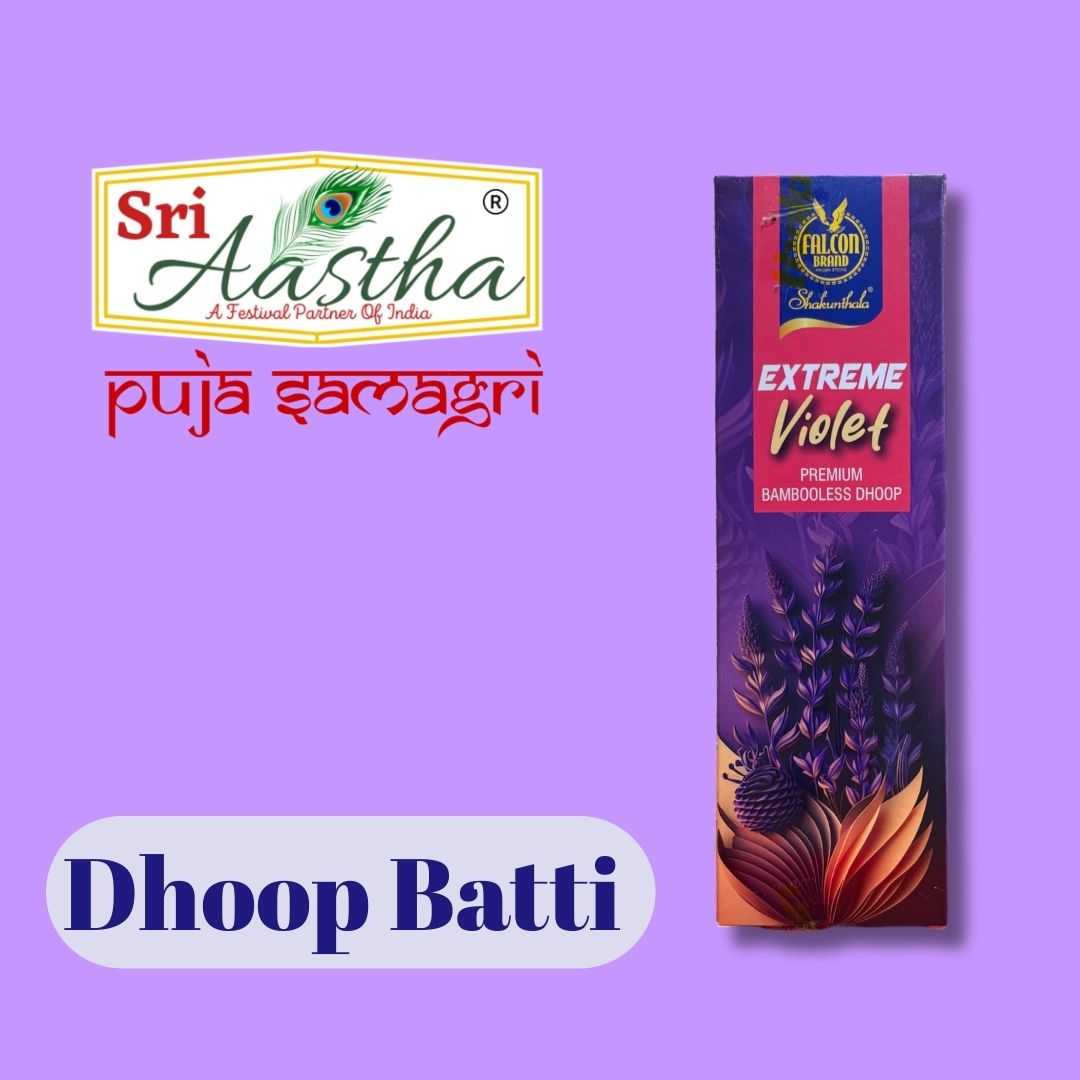 Falcon Extreme Violet Premium Bambooless Dhoop Batti
