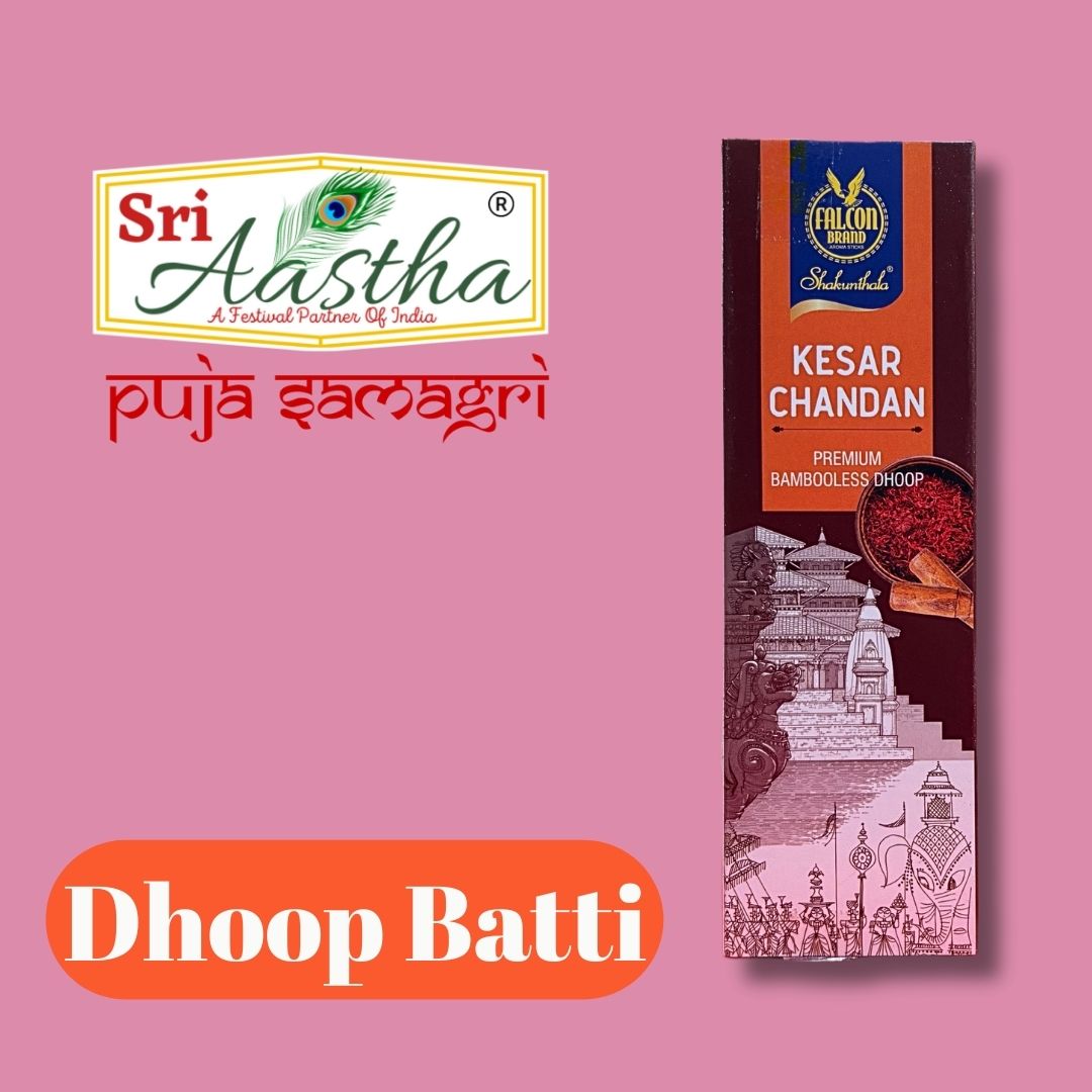 Kesar Chandan Premium Bambooless Dhoop Batti